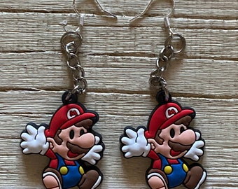 Super Mario Charm Earrings