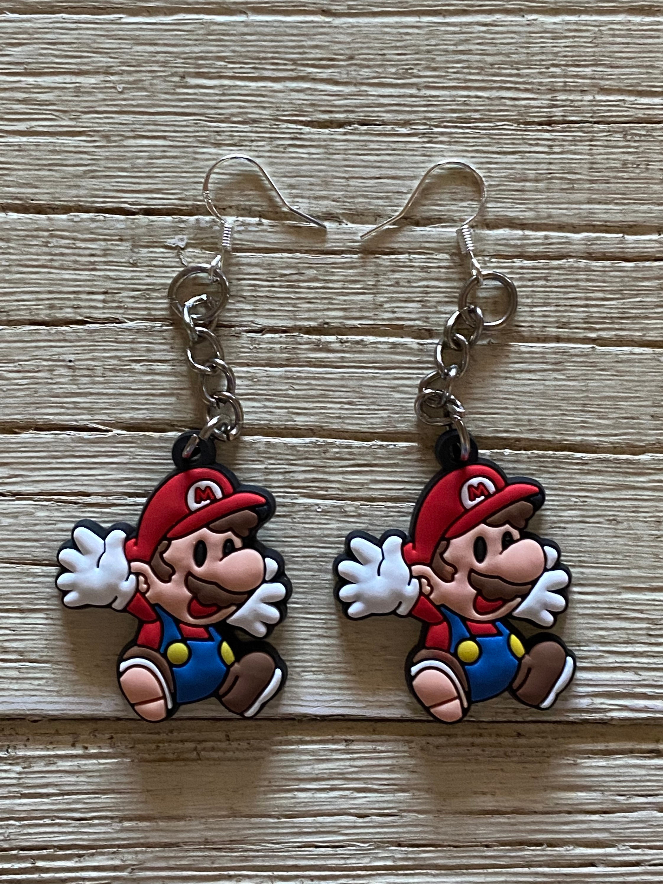 Mario earrings outlet