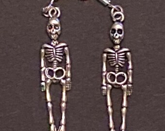 Skeleton Dangle Earrings