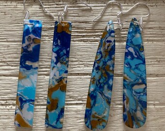 Starry Night Inspired Earrings
