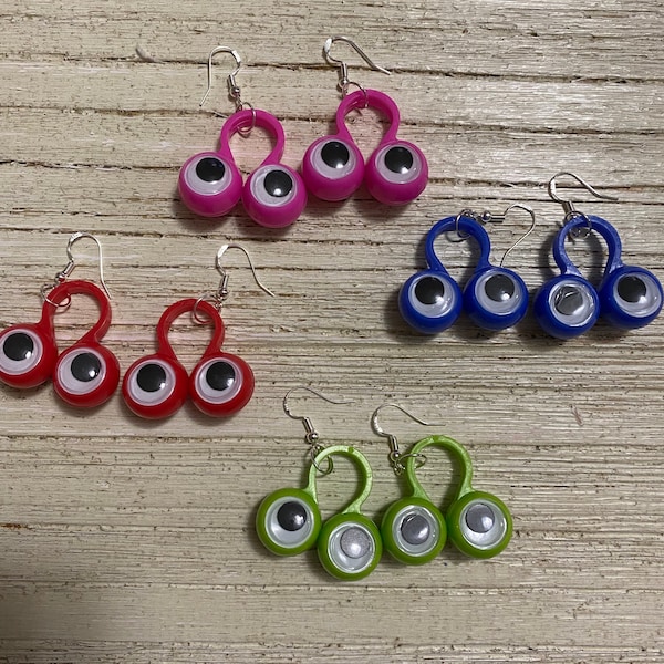 Googly Eye Earrings Etsy