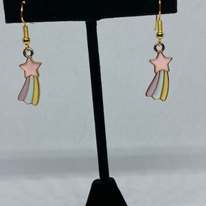 Rainbow Star Earrings