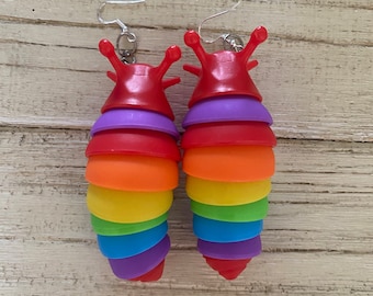 Fidget Slug Earrings