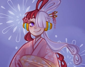 Fireworks [uta from one piece print]