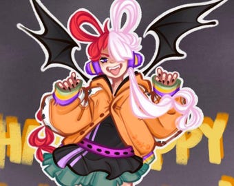 Happy Halloween [uta from one piece print]