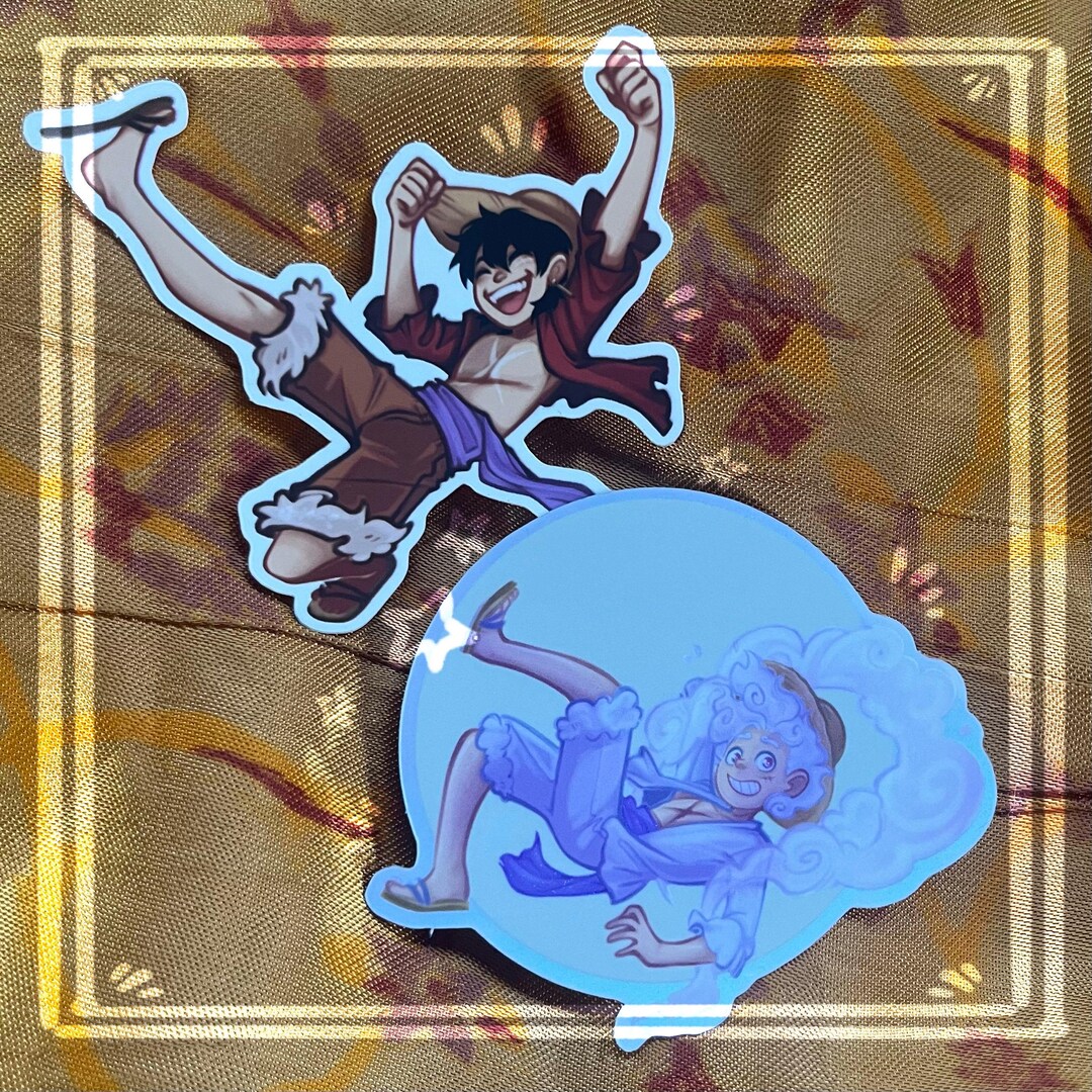 Luffy Stickers! (one Piece) - Etsy
