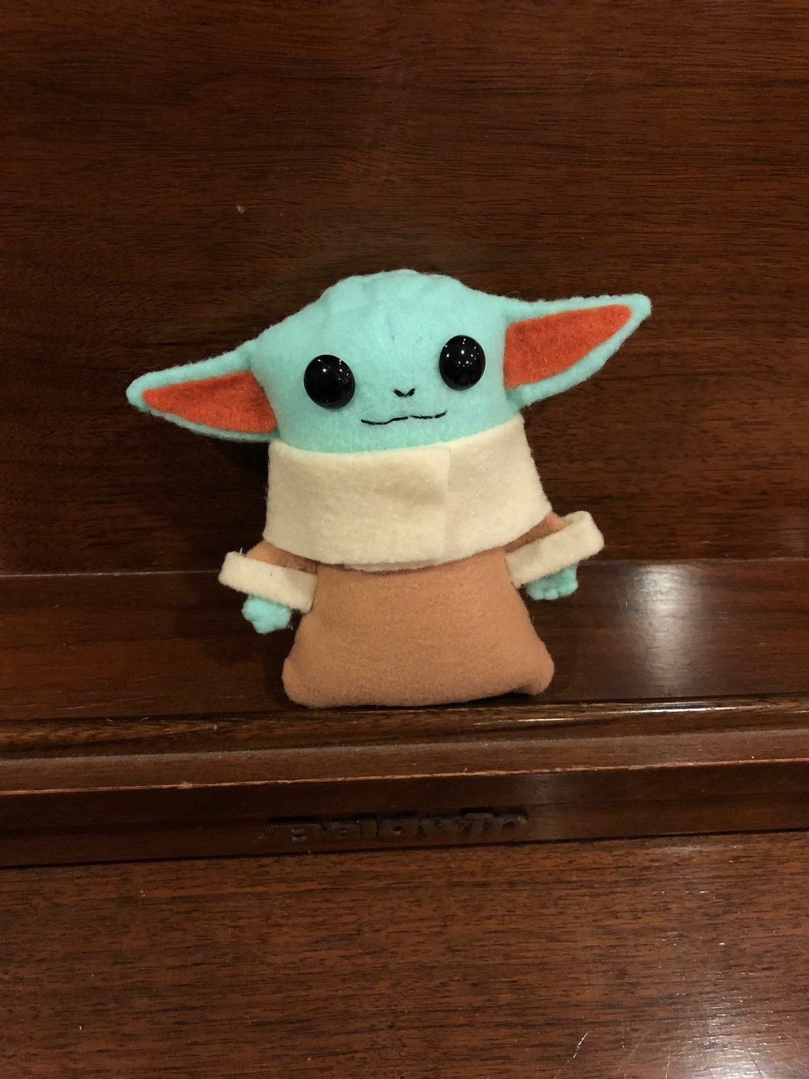 Baby Yoda Felt Plush Etsy