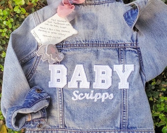 Personalized Baby Jean Jackets