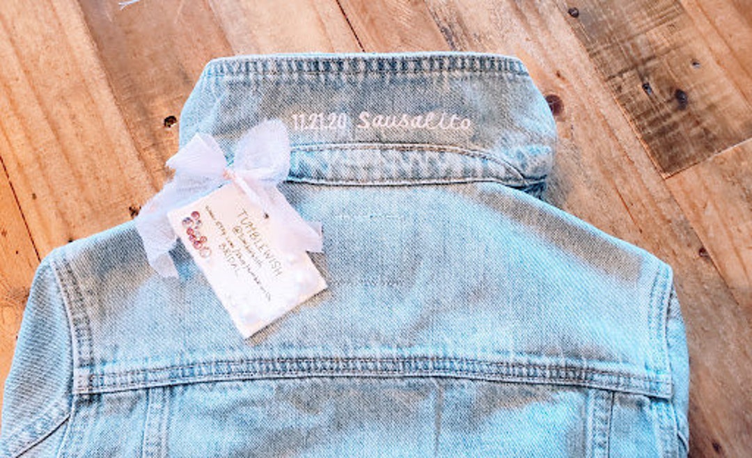 Embroidered Bridal Jacket Etsy