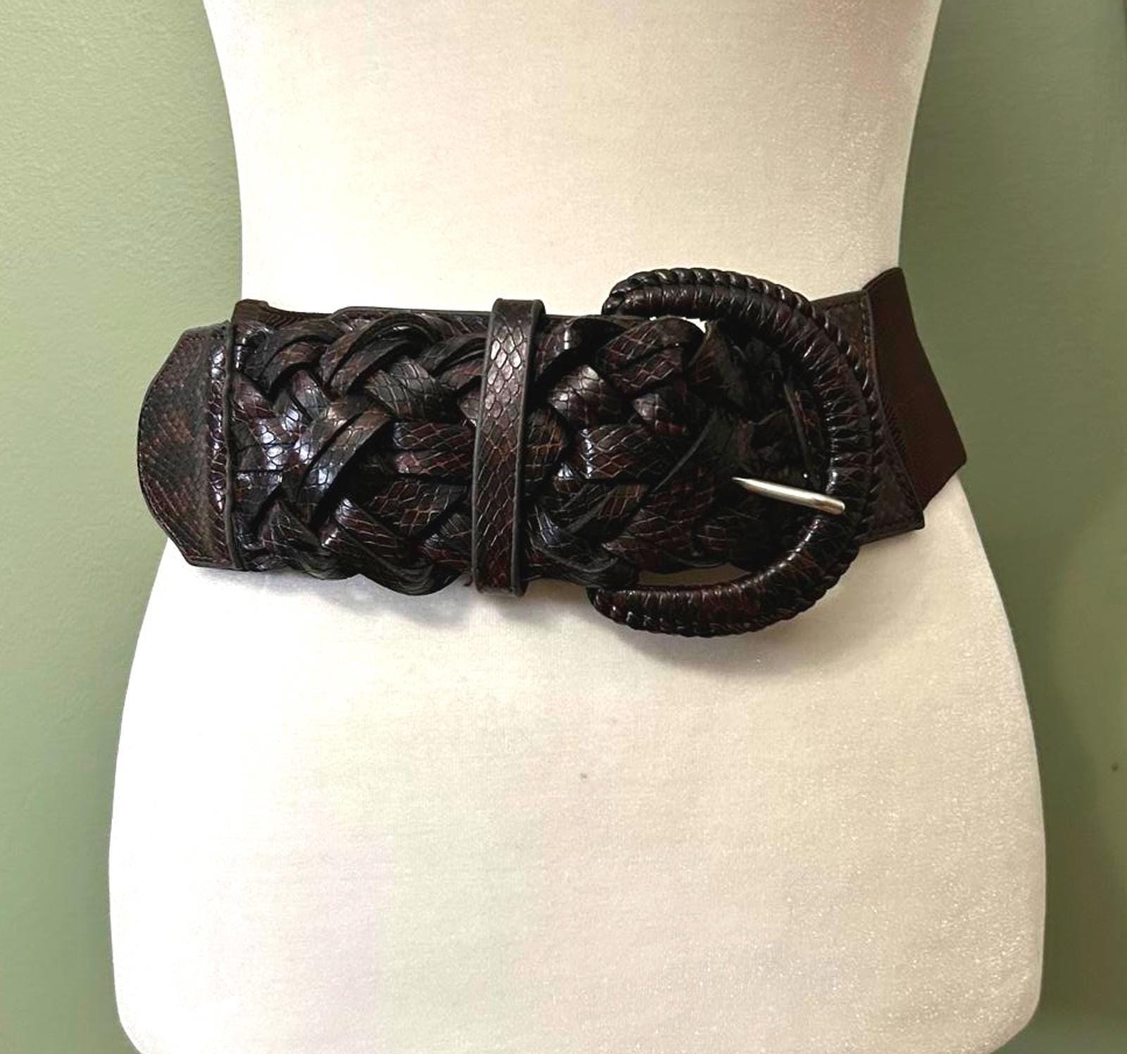 Chicos Leather Belt - Etsy display picture 1