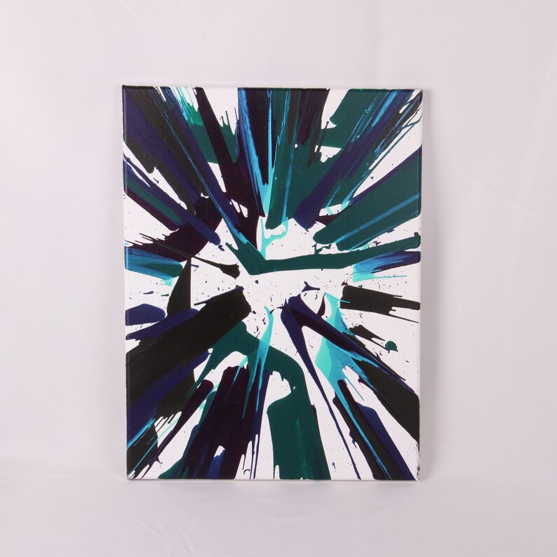 Drill Spin Art Abstract Painting Etsy