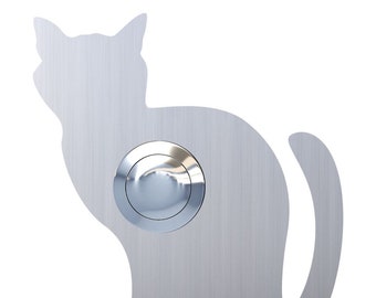 cat doorbell etsy