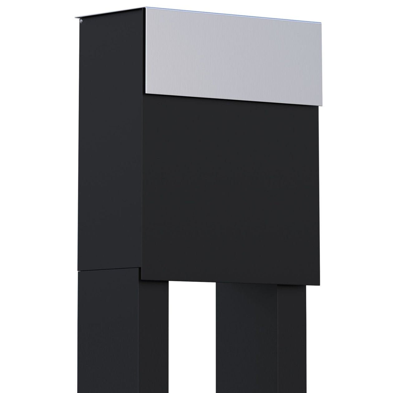 ALTO Contemporary Standalone Mailbox in Black Gray and Etsy