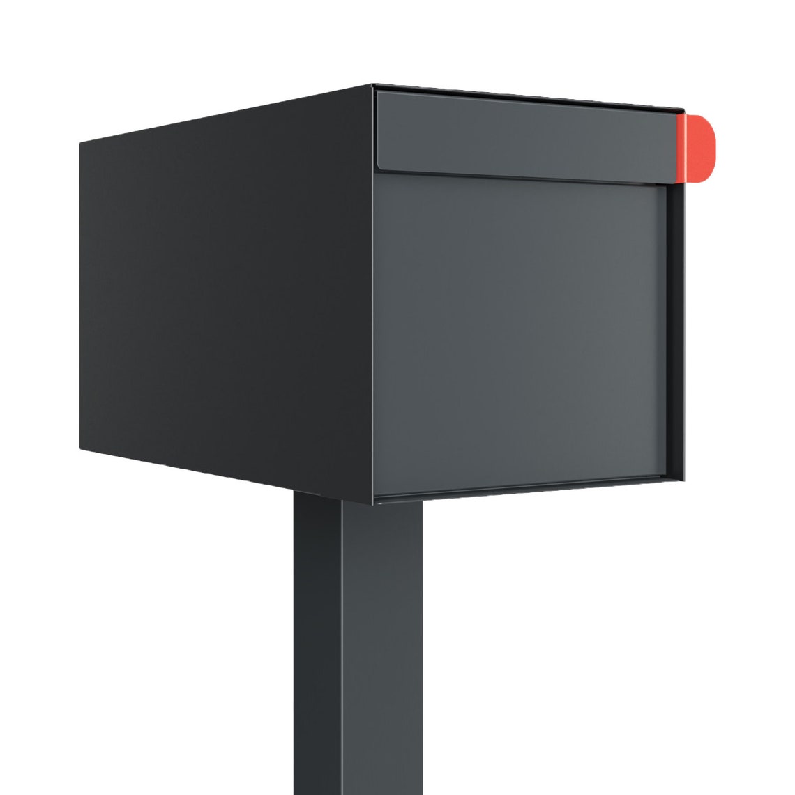 TOWN SQUARE by Bravios Large Capacity Mailbox With Post in - Etsy