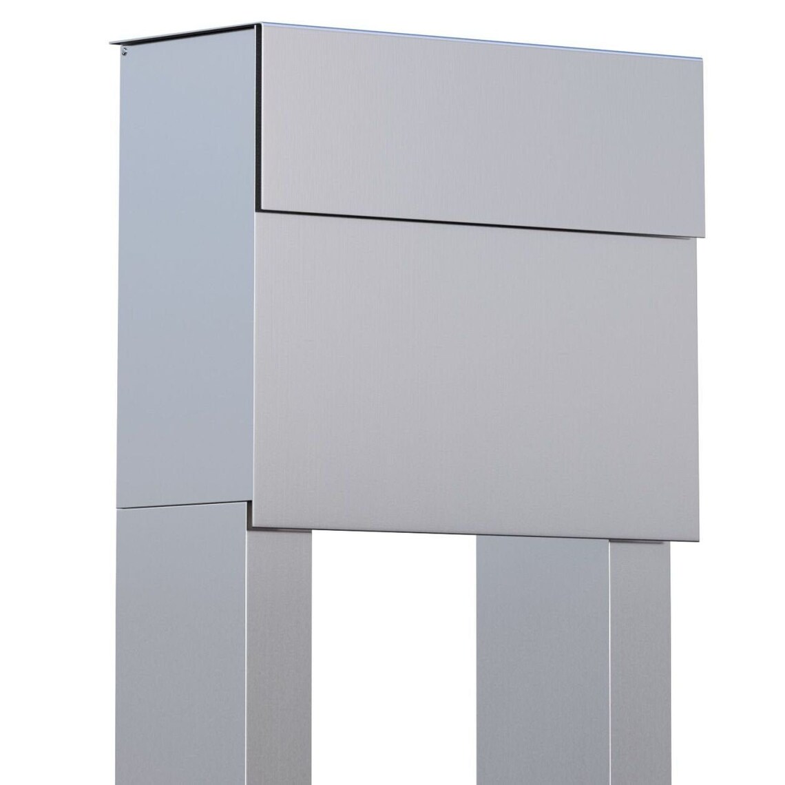 MOLTO Contemporary standalone mailbox in stainless steel Etsy