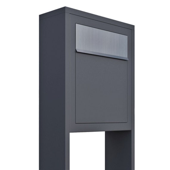 Brievenbus BRASQ PB200 Deluxe wand zwart | Brievenbussen | Overig facilitair | Facilitair | Interoffice Brievenbus BRASQ PB200 Deluxe wand zwart | Brievenbussen | Overig facilitair | Facilitair | Interoffice