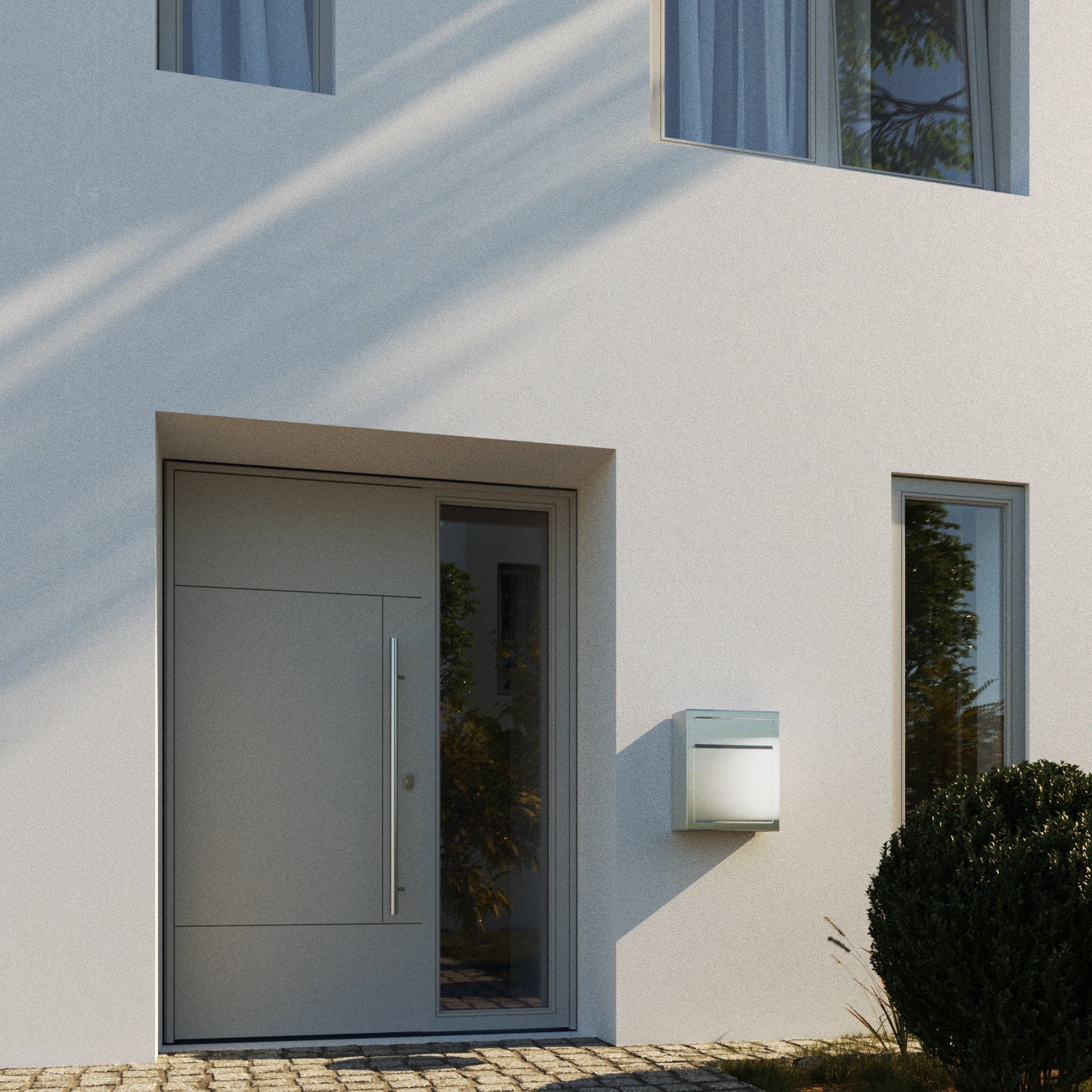 Boîte Aux Lettres Encastrable Bari En Acier Inoxydable Bravios