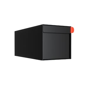 Modern mailbox in black, white, anthracite and gray - TOWN SQUARE by Bravios