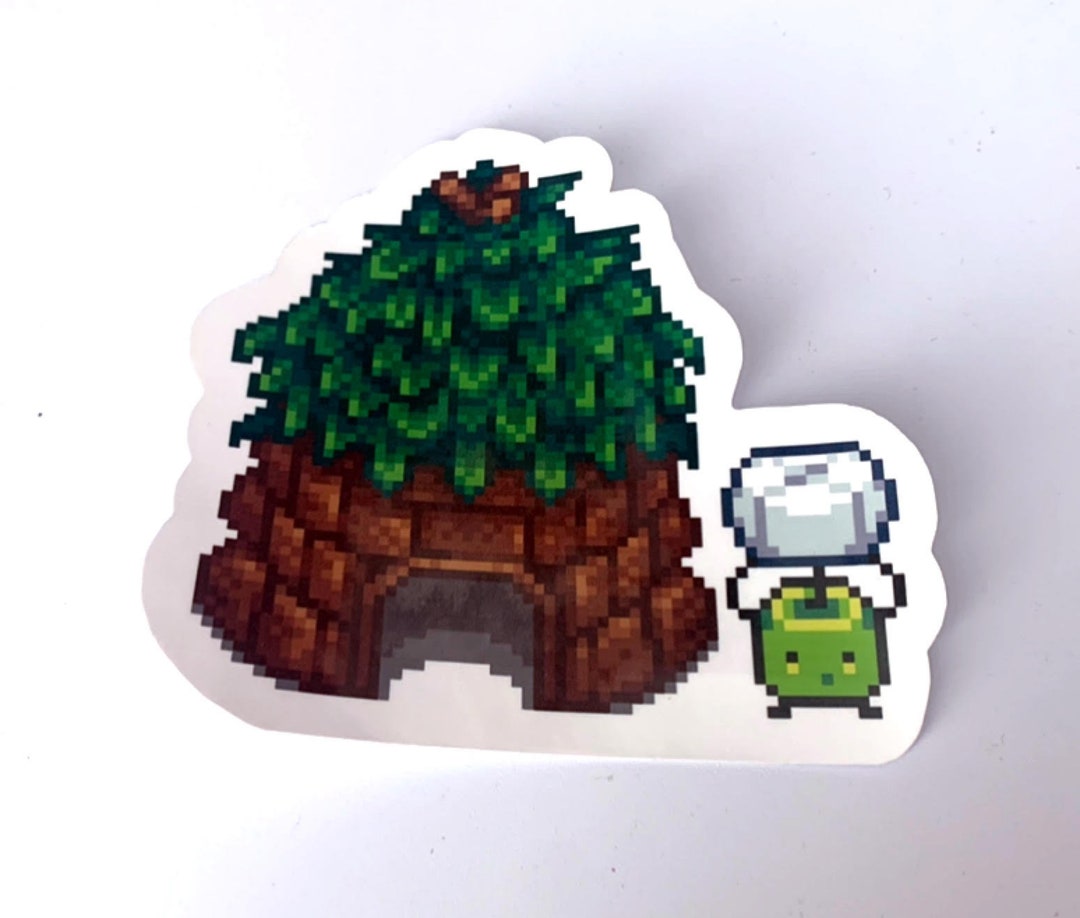 Stardew Valley Junimo Hut Sticker Etsy UK