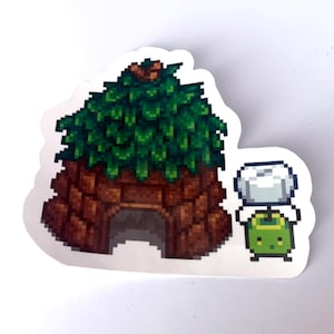 Stardew Valley Junimo Hut Sticker