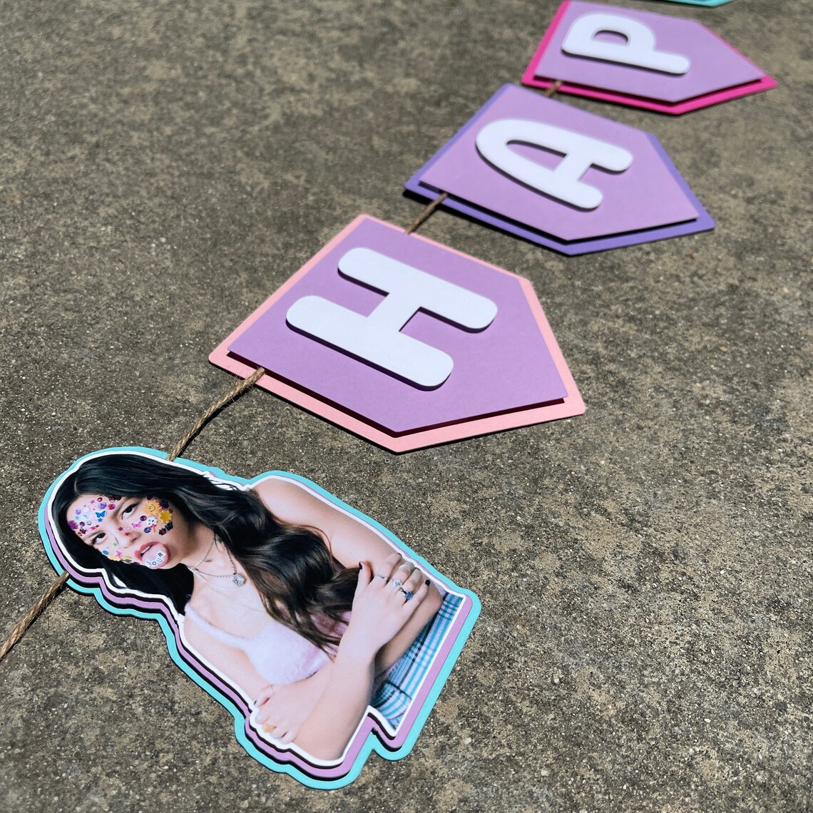 Olivia Rodrigo Birthday Banner Olivia Rodrigo Themed Party Etsy