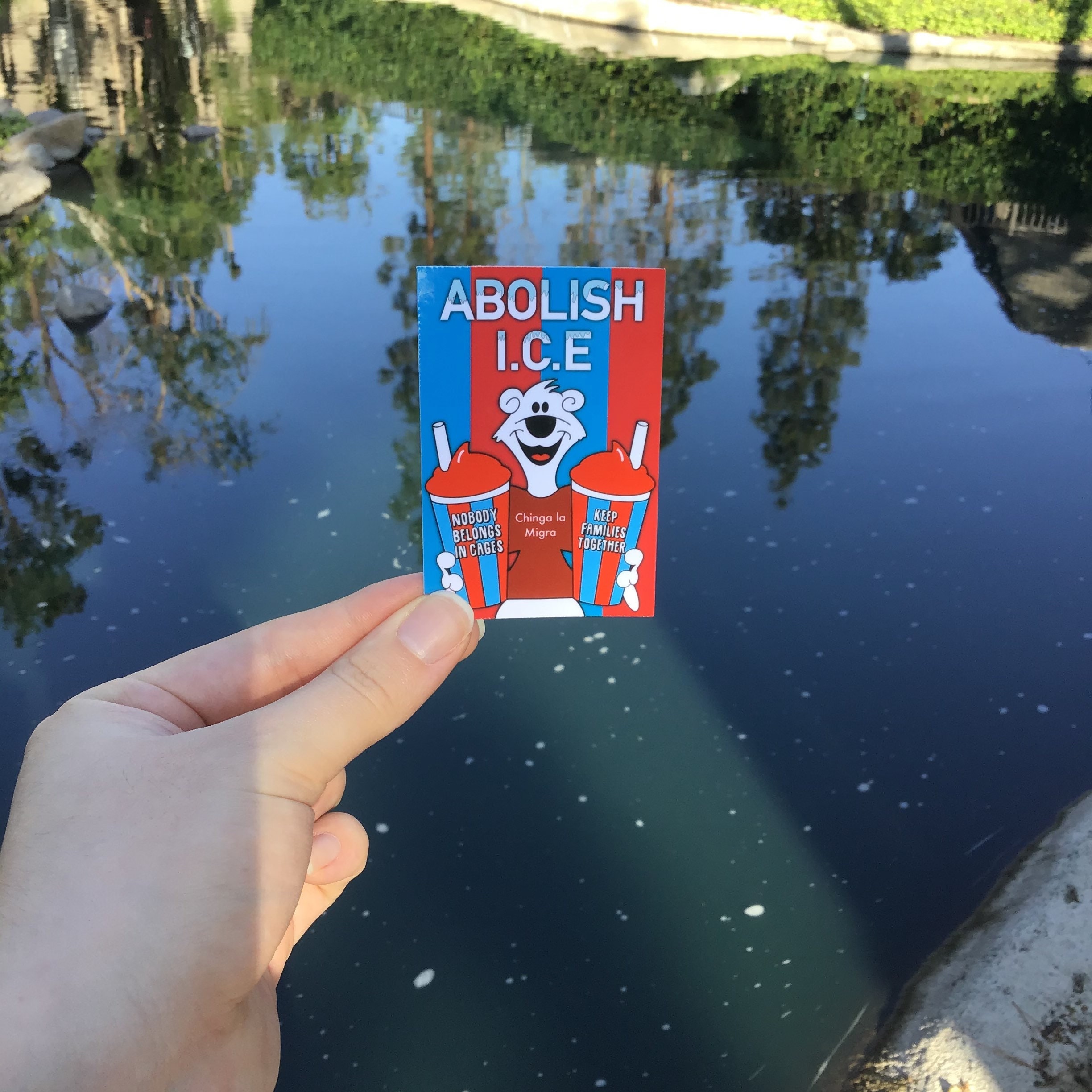 Abolish ICE Sticker || Fuck ICE || No Human is Illegal || Latinx Sticker || Social Justice Gift || Feminist Gift || Anti Racism || Activism