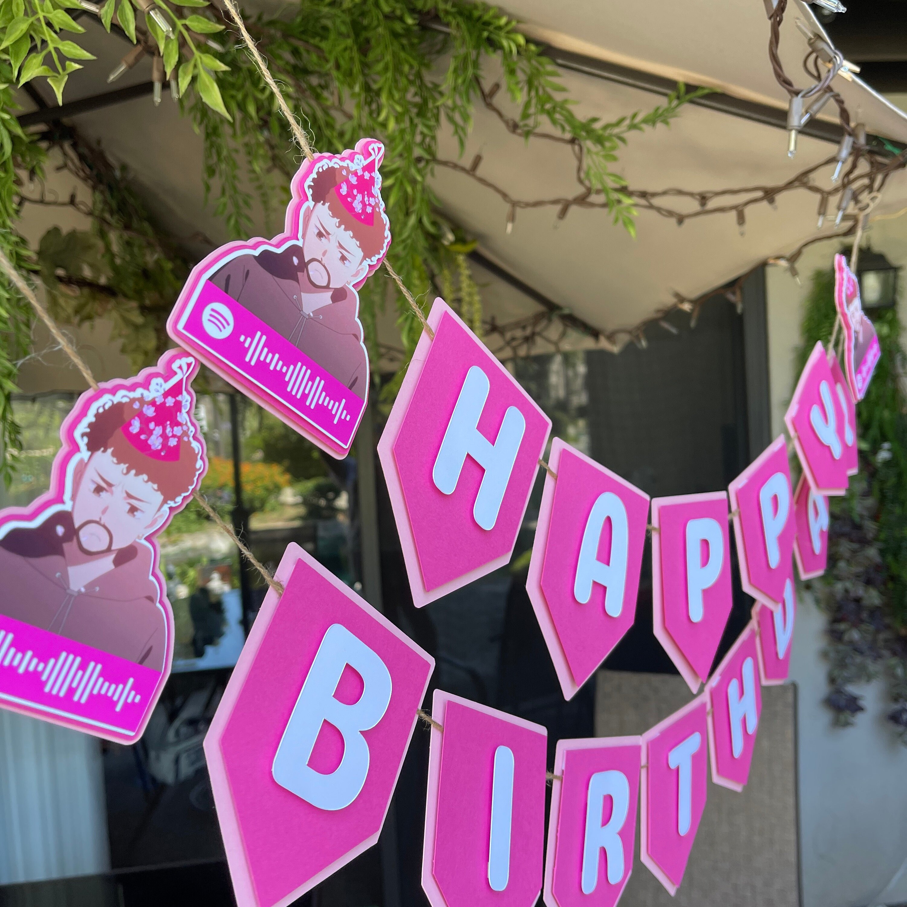 Bad Bunny Birthday Banner Bad Bunny Themed Party | Etsy