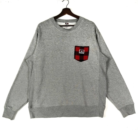 Ben Davis Poket Nice Design Vintage Sweatshirt in