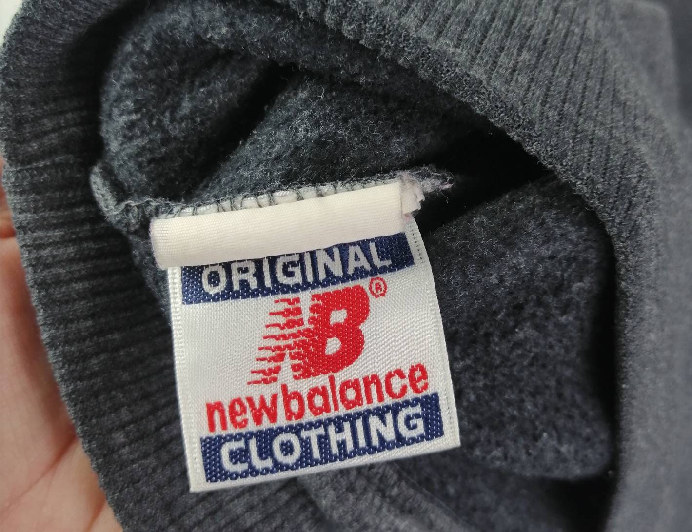 Vintage Original New Balance Clothing Big Logo Crewneck Long | Etsy