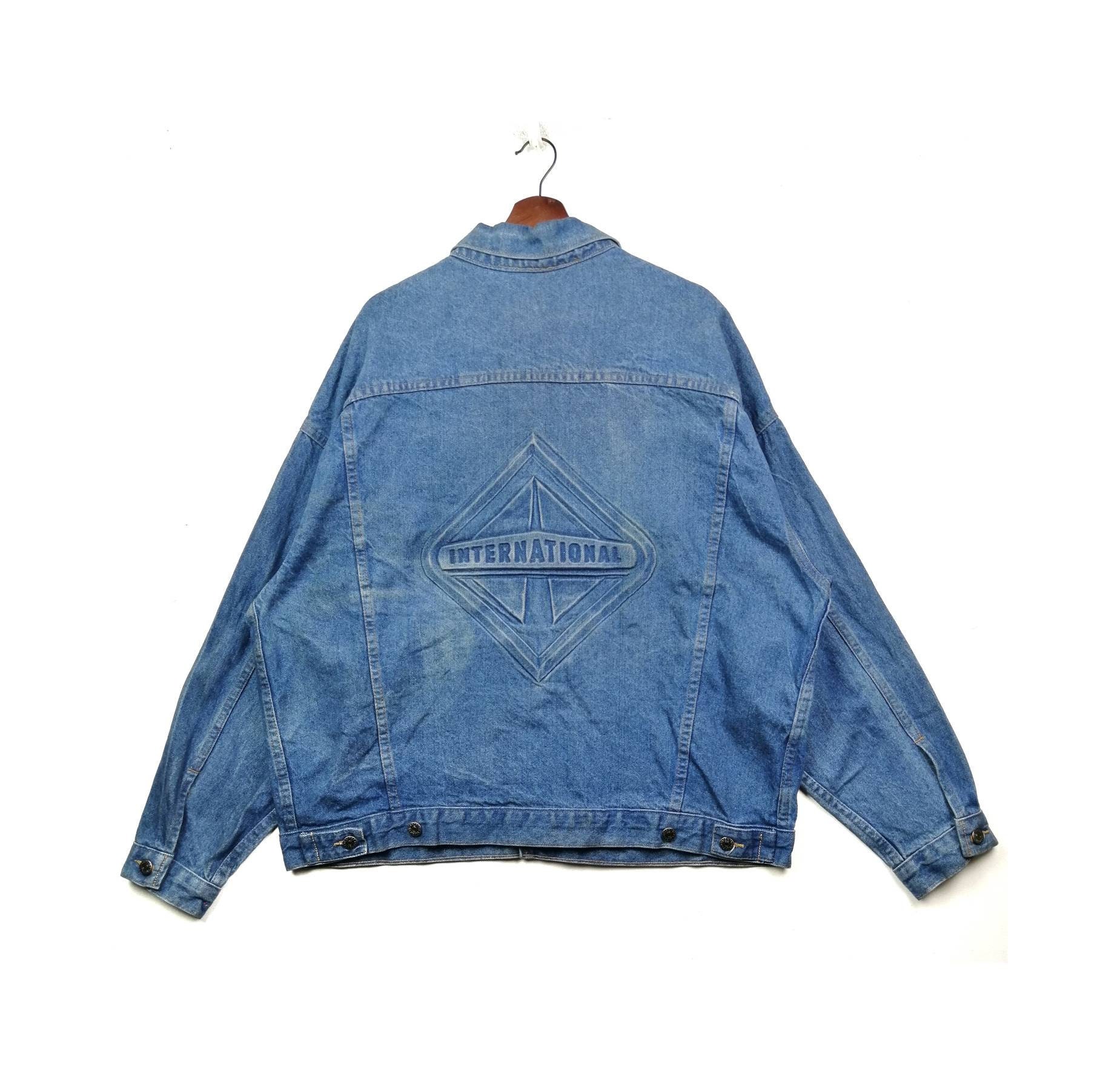 Vintage Tyca Made in USA Denim Jacket Button up Long Sleeve Etsy UK