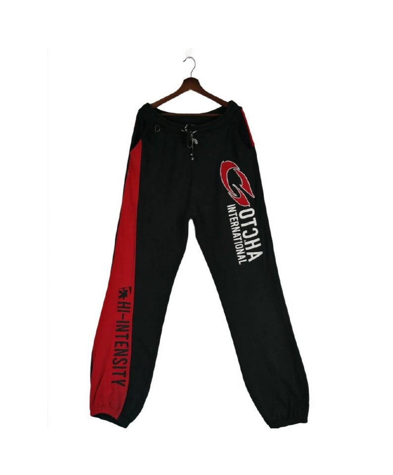Gotcha International Jogger Pants Hi Intensity Big Logo Nice Design