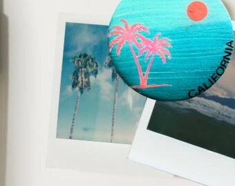 Personalized Epoxy Fridge Magnet: Custom Travel Keepsake