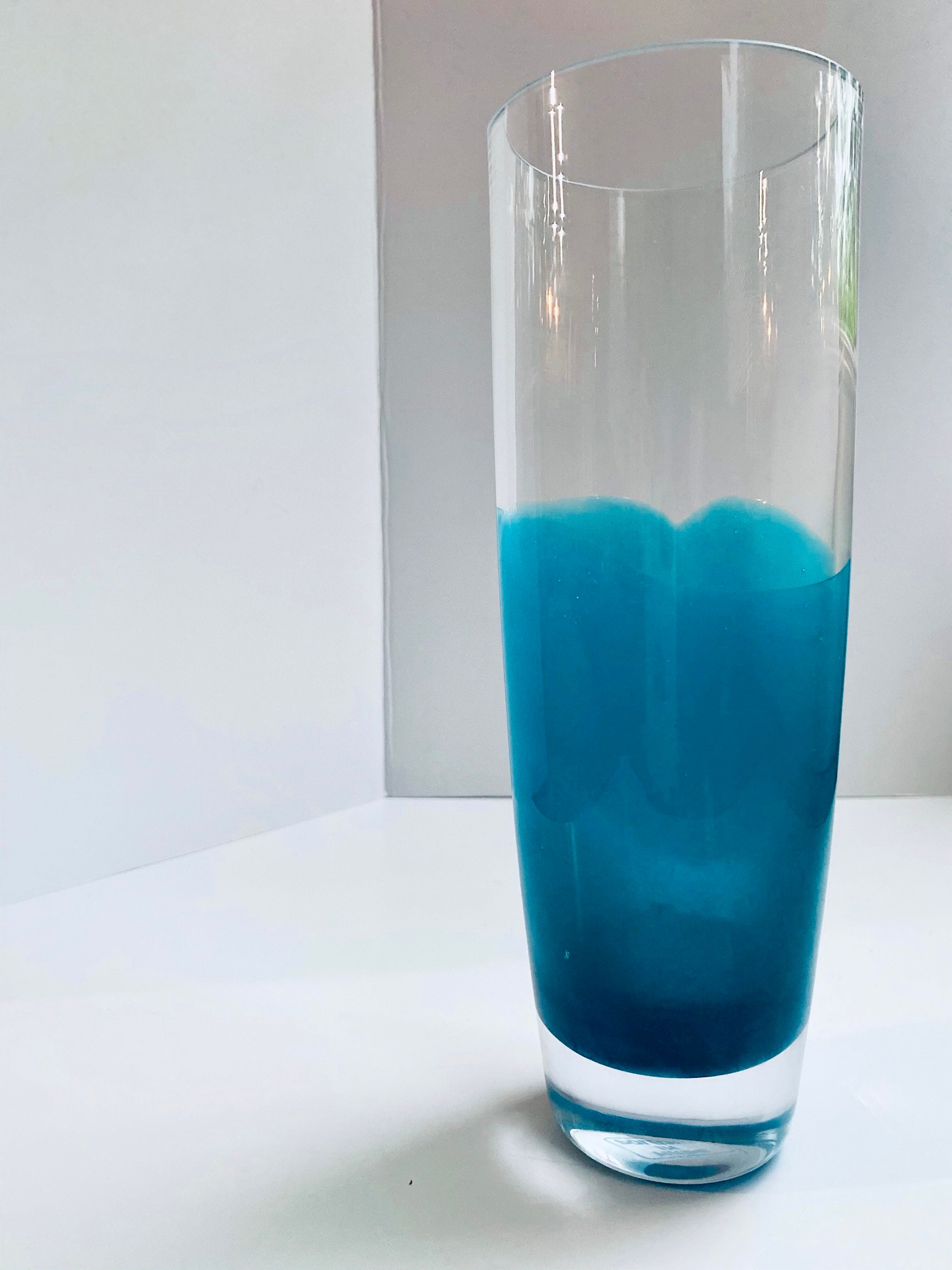 Vase en verre transparent vase époxy pièce maîtresse décor Etsy