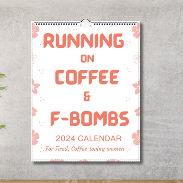 Sarcastic Wall Calendar Etsy