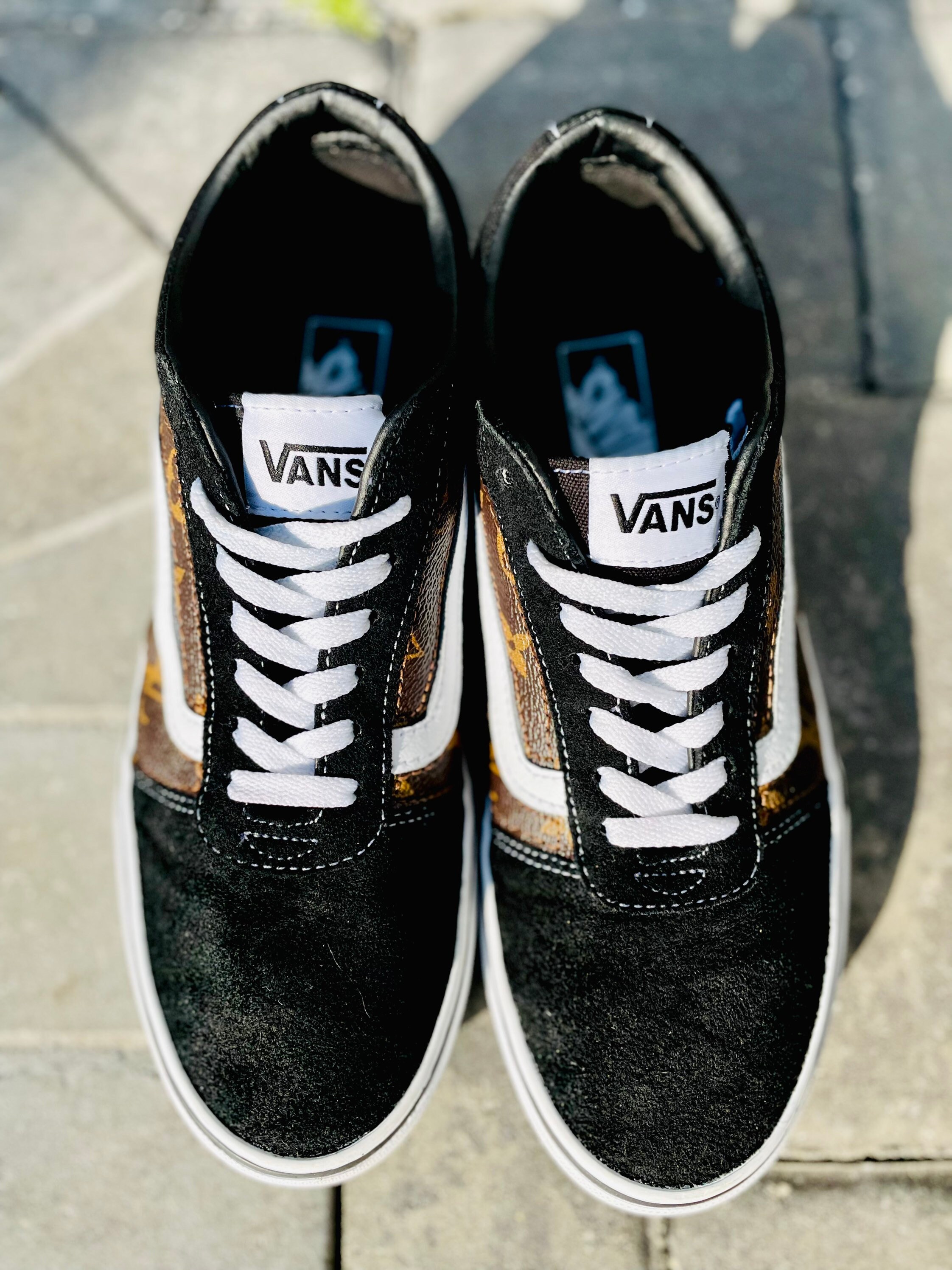 Louis Vuitton Vans - Etsy