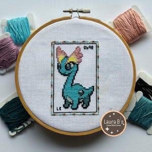 Amaura Cross Stitch Pattern, Amaura Digital Pattern, Video Game Cross Stitch Pattern