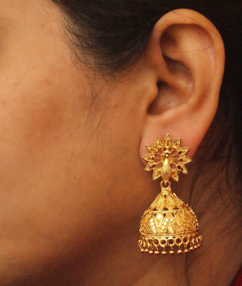 big size jhumka design