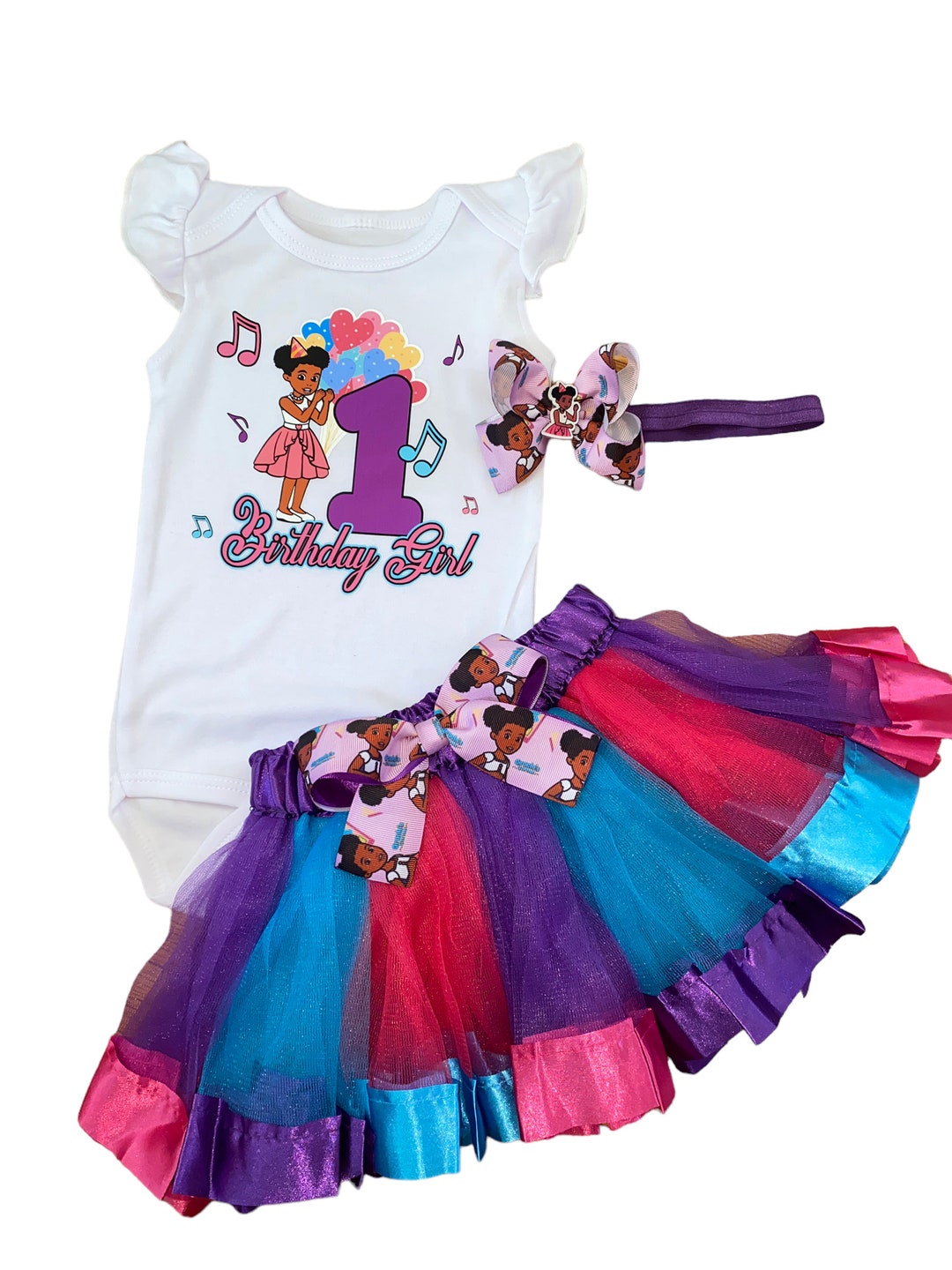 READY TO SHIP Gracie Corner Tutu Outfit, Gracie Corner Birthday Outfit