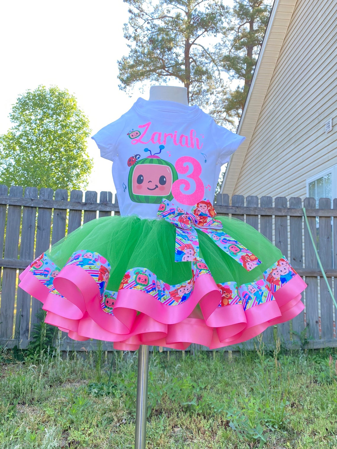 custom cocomelon outfit