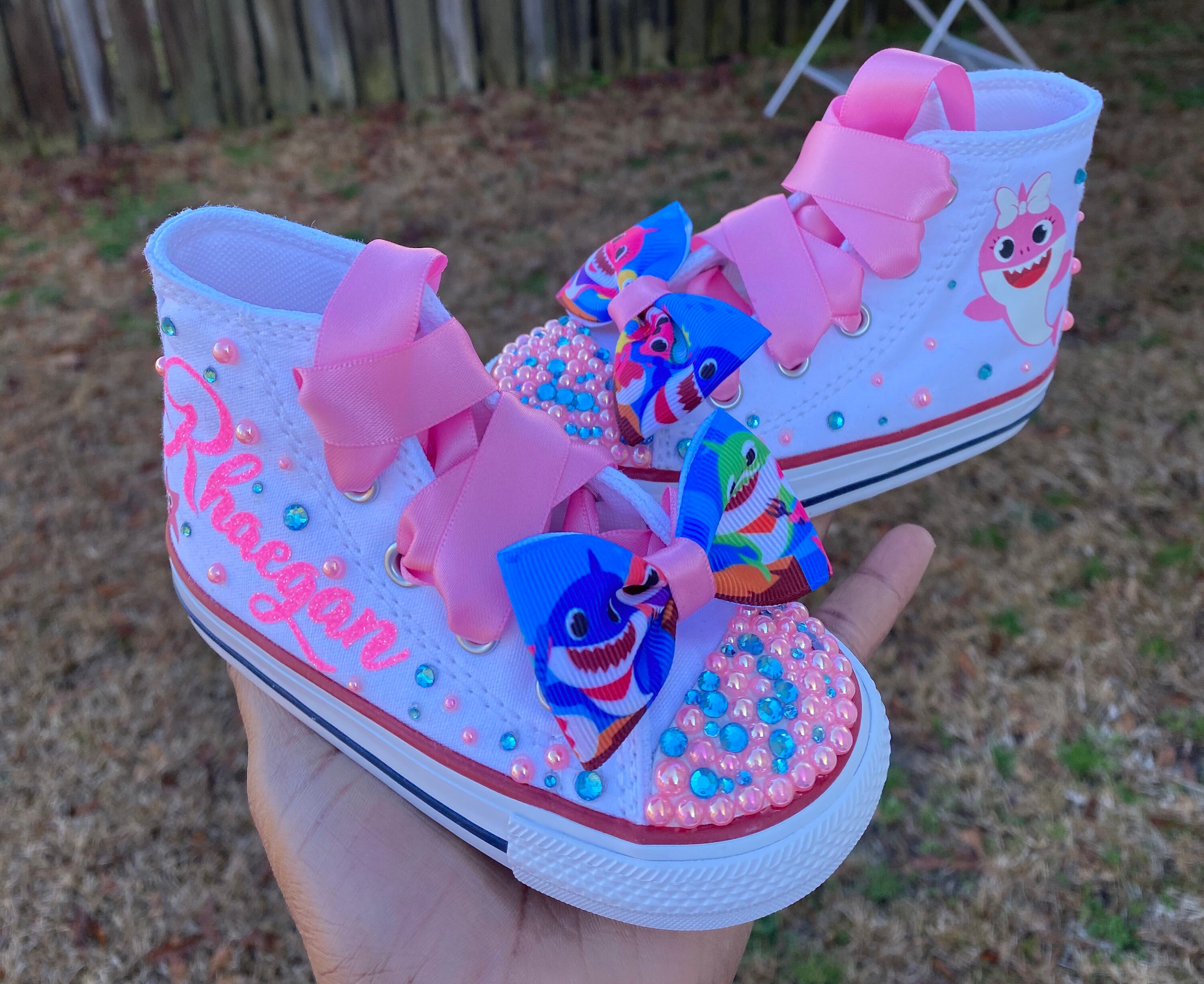 Kids shark converse Clearance