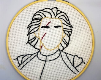 Star Wars: kylo ren embroidery