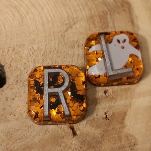 Small Square X-ray Markers- Spooky