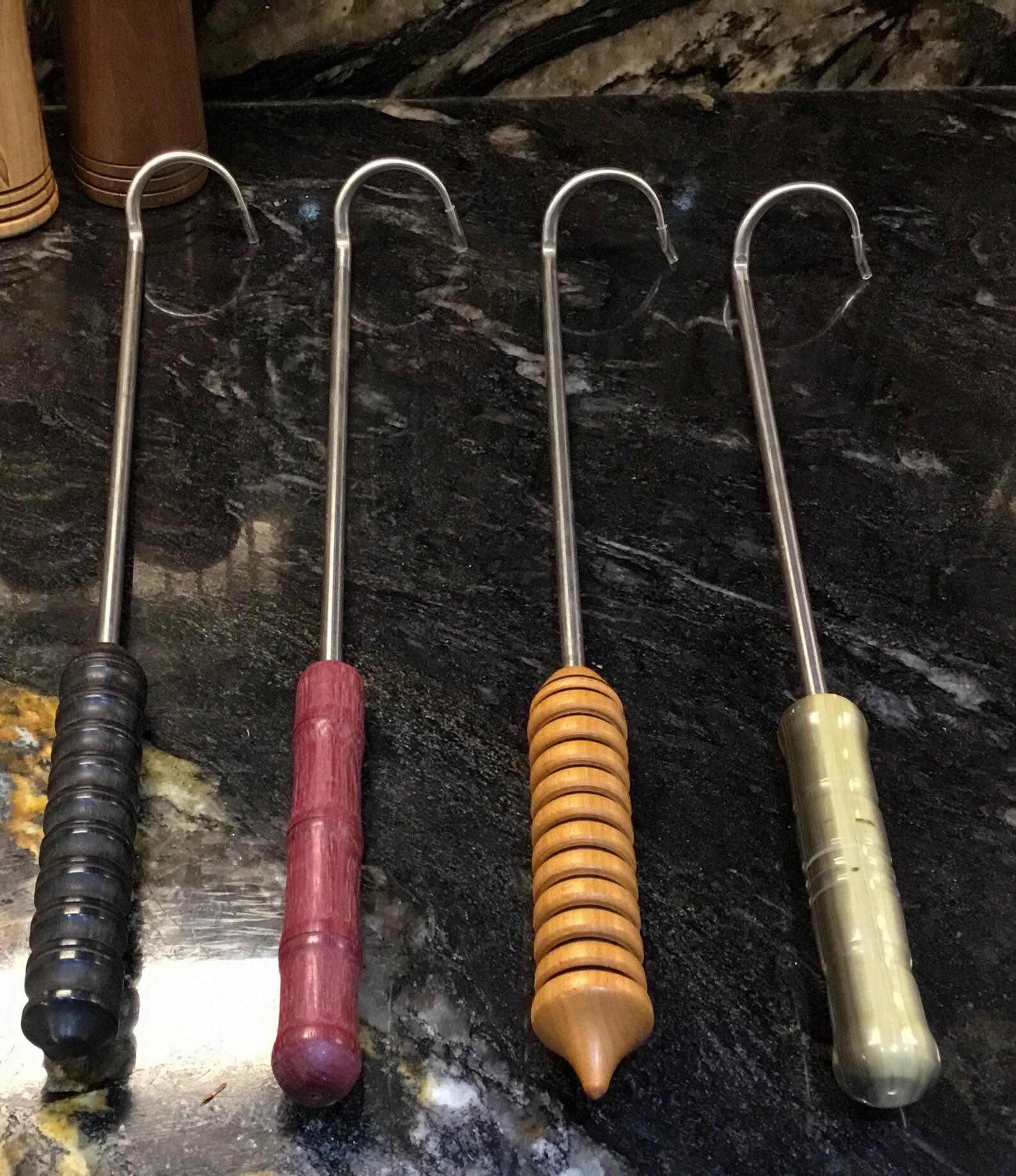 BBQ Meat Flipper Pigtail Tool 10 Inch Grilling Tool Etsy