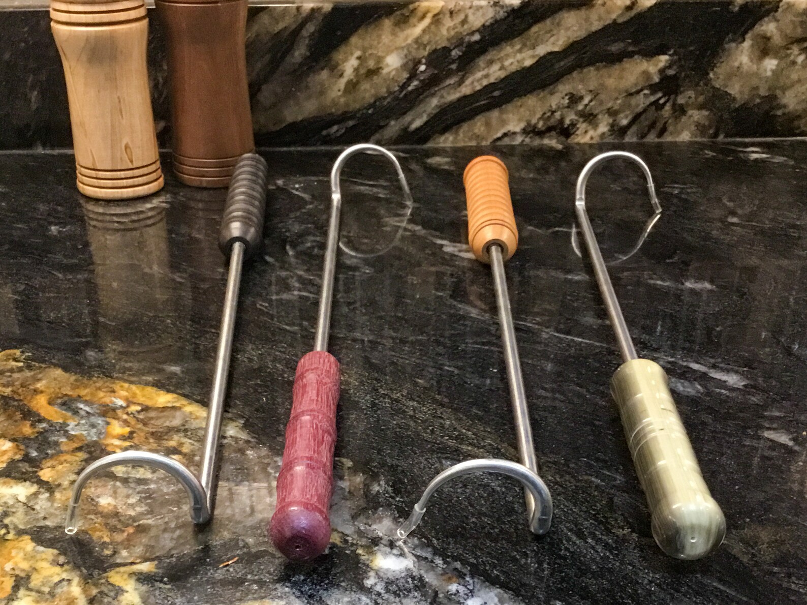 BBQ Meat Flipper Pigtail Tool 10 Inch Grilling Tool Etsy