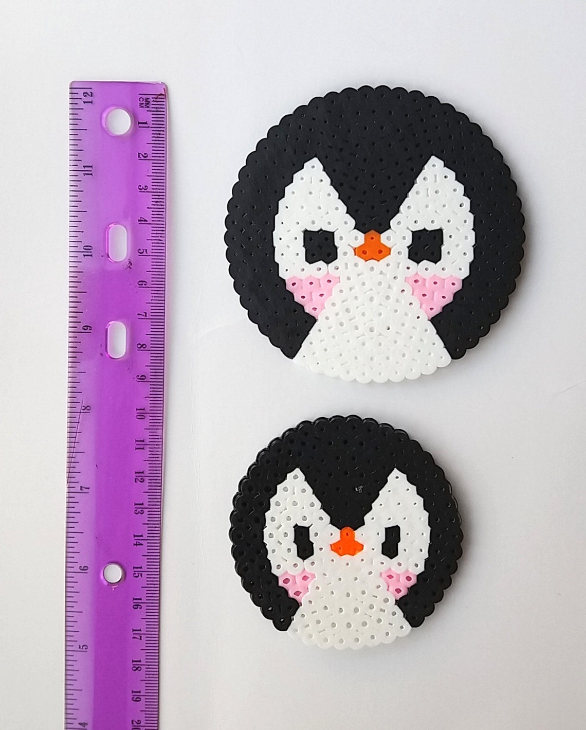 Perler Bead Penguins Etsy