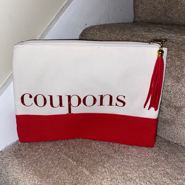 Coupon Pouch Etsy