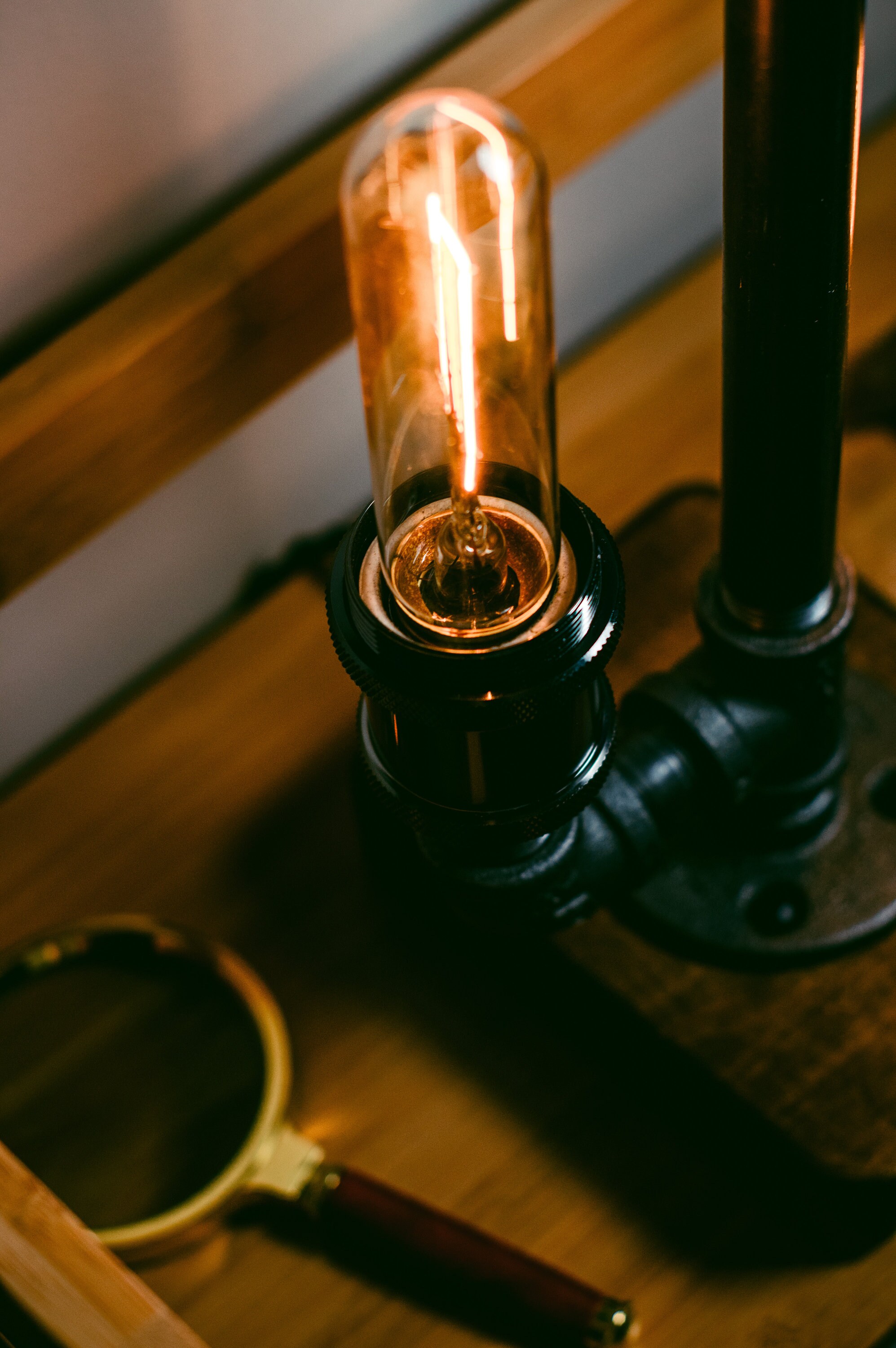 Genuine Edison Incandescent Tube Lightbulbs 2 Pack 40 Watt Etsy