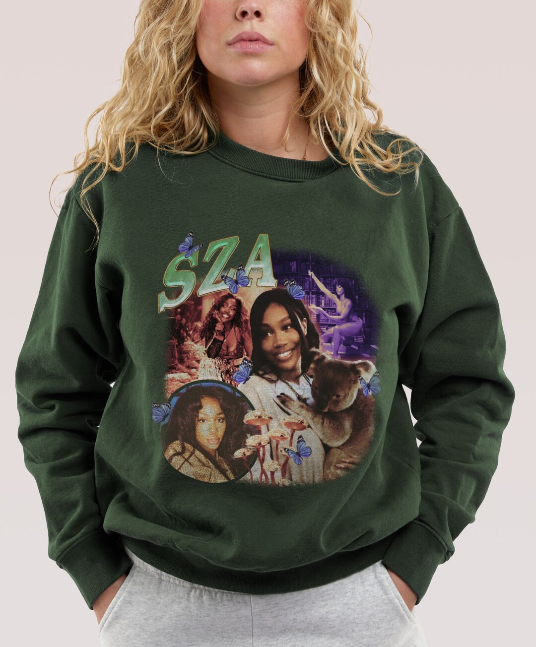 SZA Sweater Merch 90s Vintage Sweater Ctrl Good Days Etsy