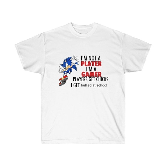 I'm Not A Player I'm A Gamer Players Get Chicks I Get - Etsy