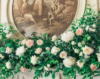 Artificial Rose Flower Runner,Table Centerpieces Flower,Wedding Flower Arch,Wedding Flower Arrangement,Wedding Ceremony Flower,Altar Decor